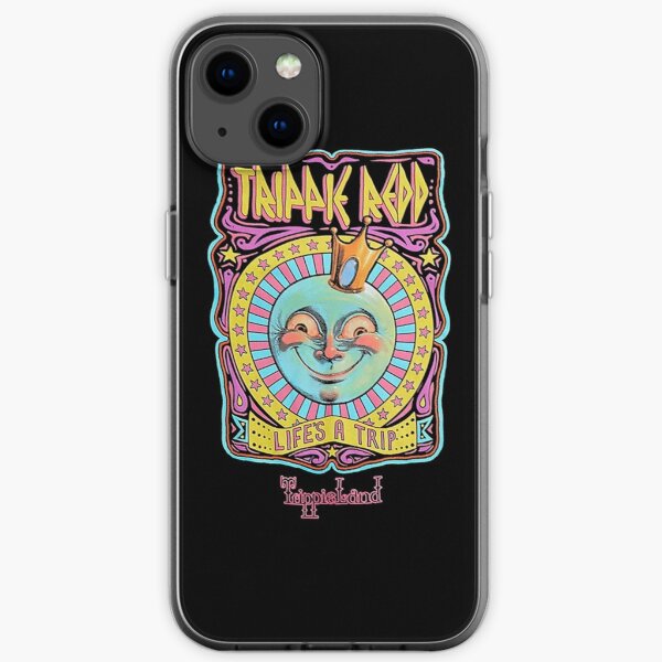 smiley moon iPhone Soft Case RB1602 product Offical Trippie Redd Merch
