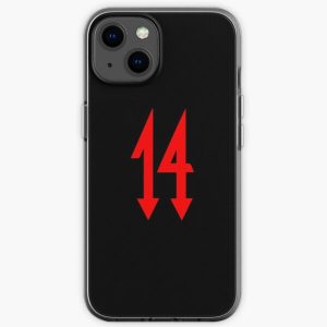 14 red logo iPhone Soft Case RB1602 product Offical Trippie Redd Merch