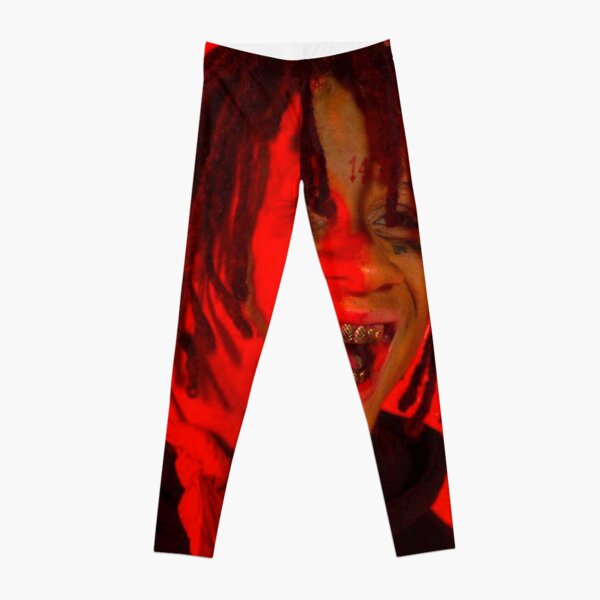 big small red wall Leggings RB1602 product Offical Trippie Redd Merch