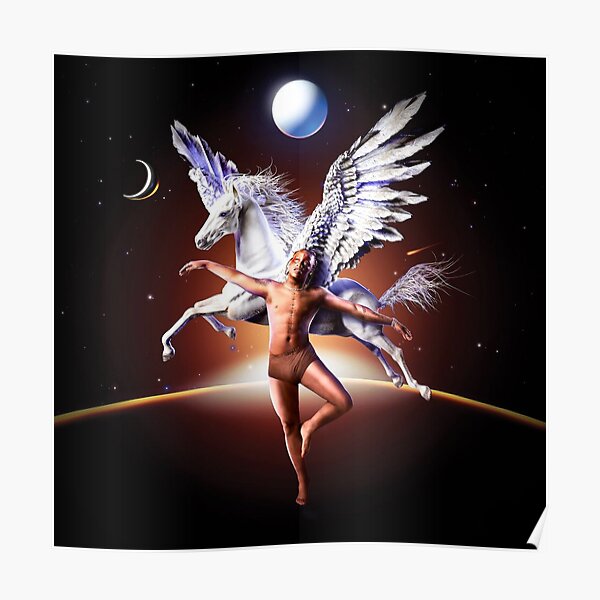 Pegasus 1400 Poster RB1602 product Offical Trippie Redd Merch