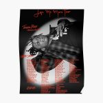 black red Poster RB1602 product Offical Trippie Redd Merch