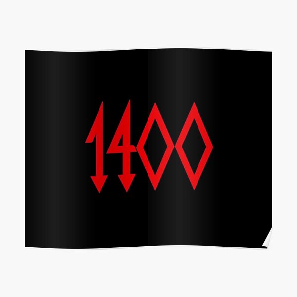 New red logo Poster RB1602 product Offical Trippie Redd Merch