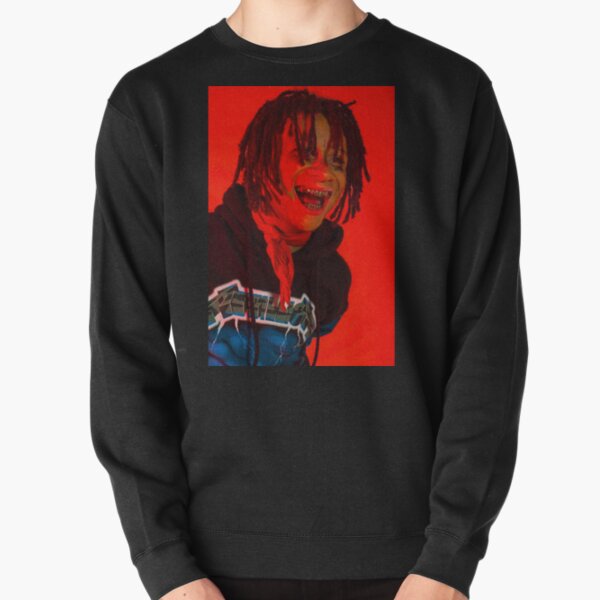 big small red wall Pullover Sweatshirt RB1602 product Offical Trippie Redd Merch