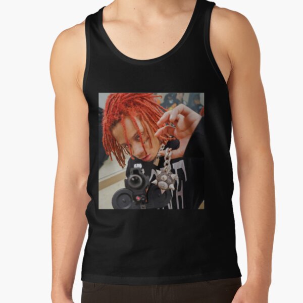 red hair style shoot Tank Top RB1602 product Offical Trippie Redd Merch