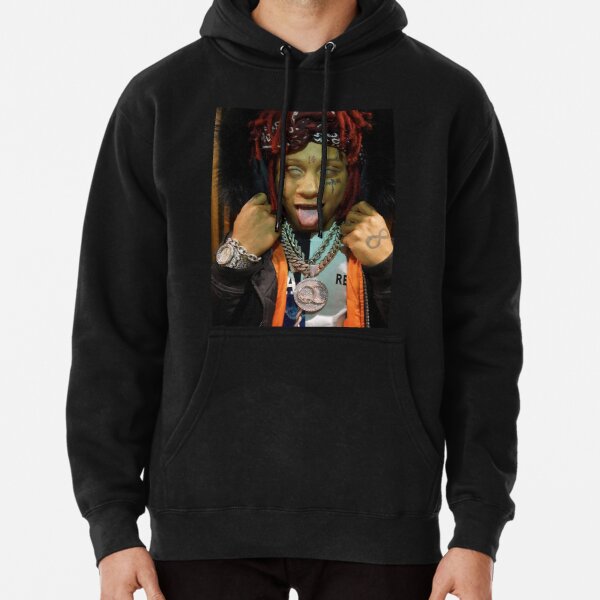tongue redd lenght Pullover Hoodie RB1602 product Offical Trippie Redd Merch