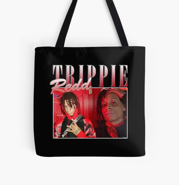 The Red All Over Print Tote Bag RB1602 product Offical Trippie Redd Merch