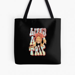 life's a trip All Over Print Tote Bag RB1602 product Offical Trippie Redd Merch