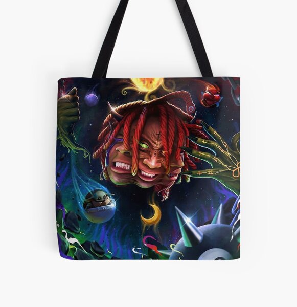 the king trippies All Over Print Tote Bag RB1602 product Offical Trippie Redd Merch
