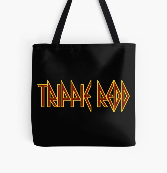 Sharp trippie writing All Over Print Tote Bag RB1602 product Offical Trippie Redd Merch