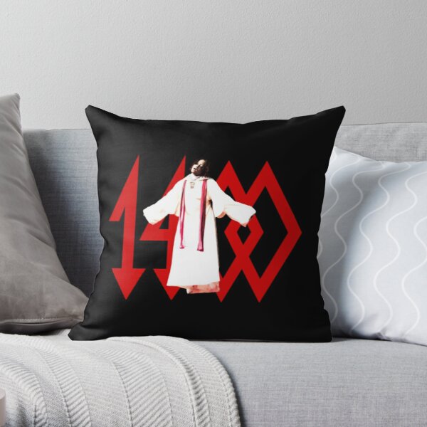 Red 1400 Throw Pillow RB1602 product Offical Trippie Redd Merch