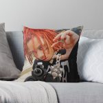 red hair style shoot Throw Pillow RB1602 product Offical Trippie Redd Merch