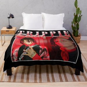 The Red Throw Blanket RB1602 product Offical Trippie Redd Merch