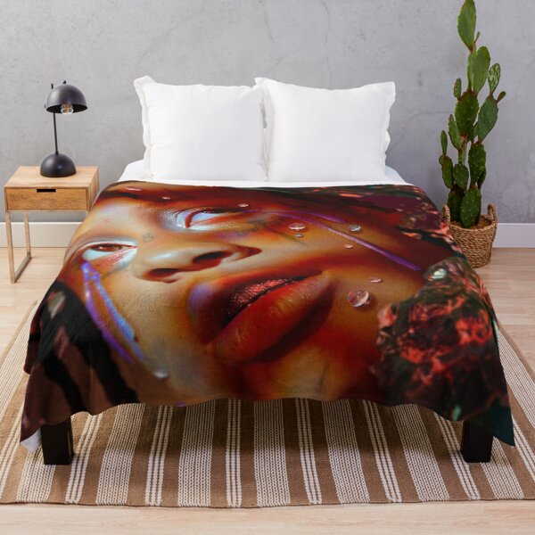 red hair Throw Blanket RB1602 product Offical Trippie Redd Merch