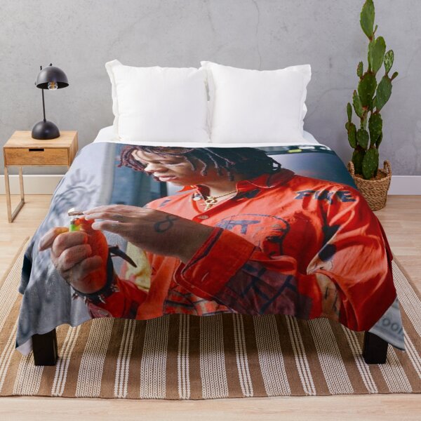 red shirt Throw Blanket RB1602 product Offical Trippie Redd Merch