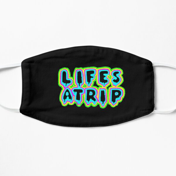 life is trippies Flat Mask RB1602 product Offical Trippie Redd Merch