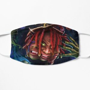 the king trippies Flat Mask RB1602 product Offical Trippie Redd Merch
