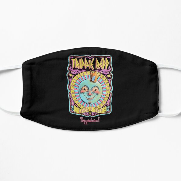 smiley moon Flat Mask RB1602 product Offical Trippie Redd Merch
